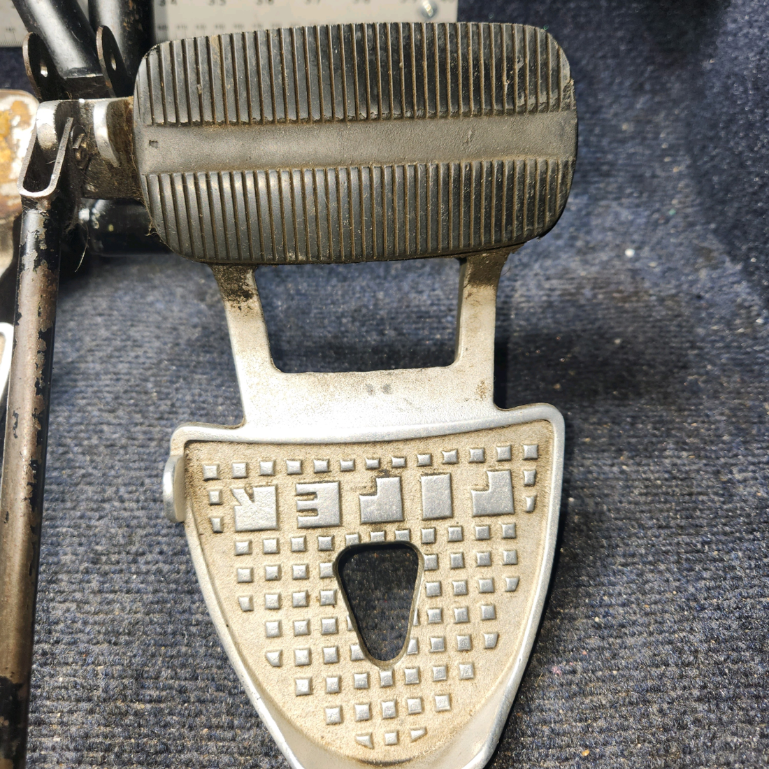Used aircraft parts for sale, 63459-019 Piper PA28-161 Toe Brake Pedal Assy