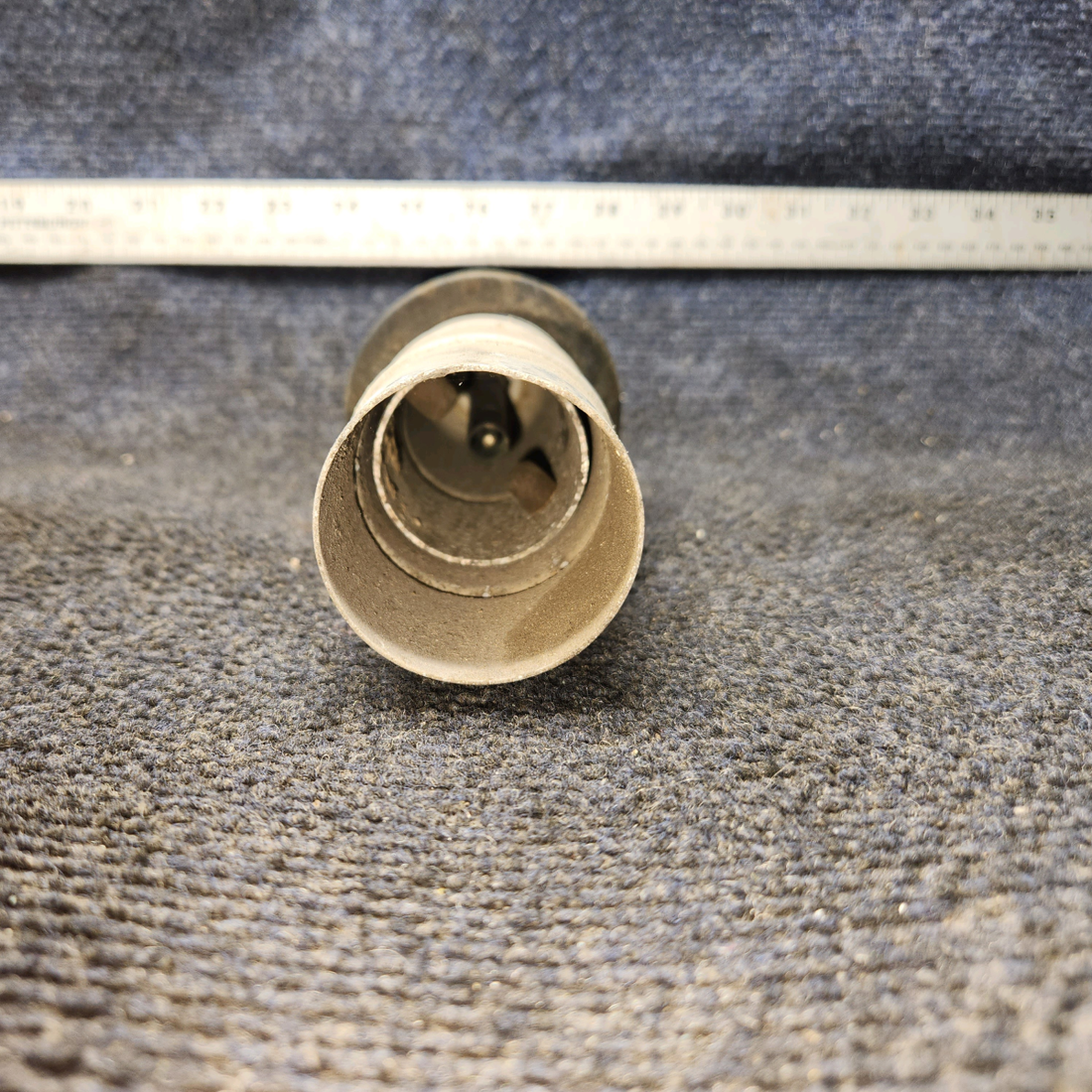 Used aircraft parts for sale, 0411078-2 Cessna C175 Outside Temp Indicator W/ Vent Tube