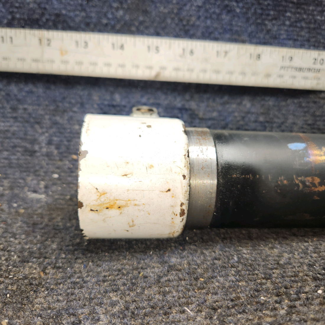 Used aircraft parts for sale, 65888-000 Piper PA-28-140 Nose Gear Outer Upper Tube Assembly