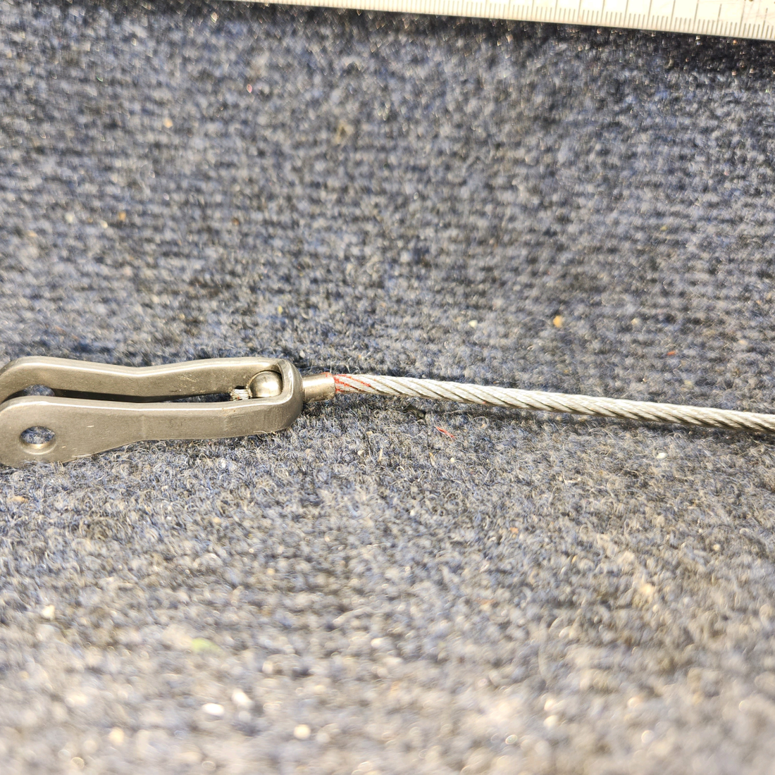 Used aircraft parts for sale, 0510105-152 Cessna Cable Rudder Aft