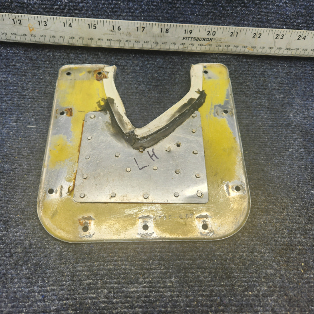 Used aircraft parts for sale, 65688-003 PIPER PA28-161 Warrior III R/H MAIN GEAR FAIRING PLATE