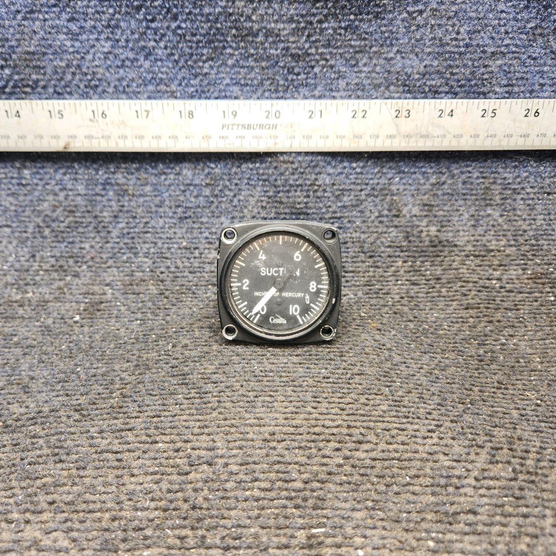 Used aircraft parts for sale, S1414-N1 Standard Precision cessna 150G Suction Indicator