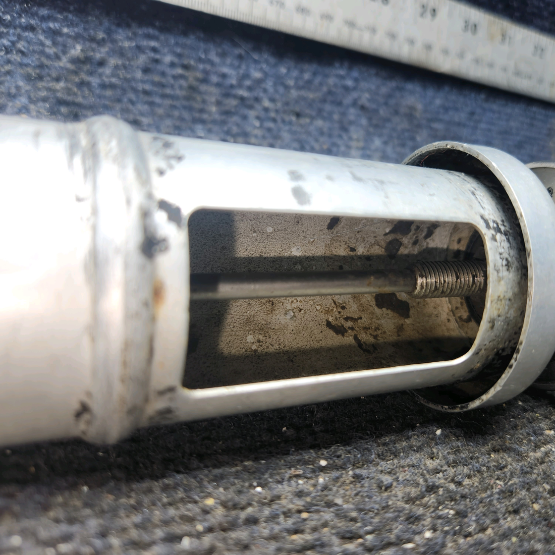 Used aircraft parts for sale, 51322-1 cessna 150G Outside Air Temperature Indicator with Air Vent