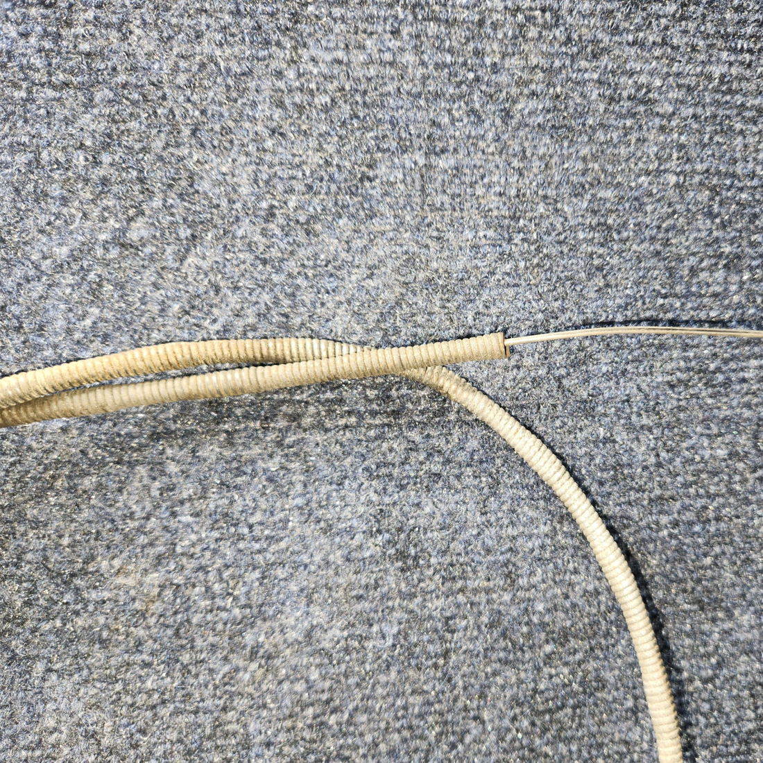 Used aircraft parts for sale, S1241-3 Cessna 182G Cabin Heat Control Cable (Length: 53.8")