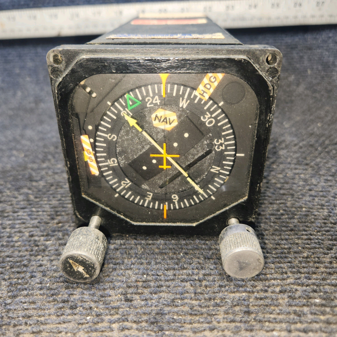 Used aircraft parts for sale, 52D136-1333 Century Flight Systems NSD 360 Cessna T210 HSI Navigation Situation Display
