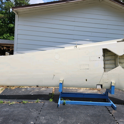 Used aircraft parts for sale, 35-115300 SA320 BEECHCRAFT F35 LH WING ASSEMBLY-OR IS SOLD IN PARTS