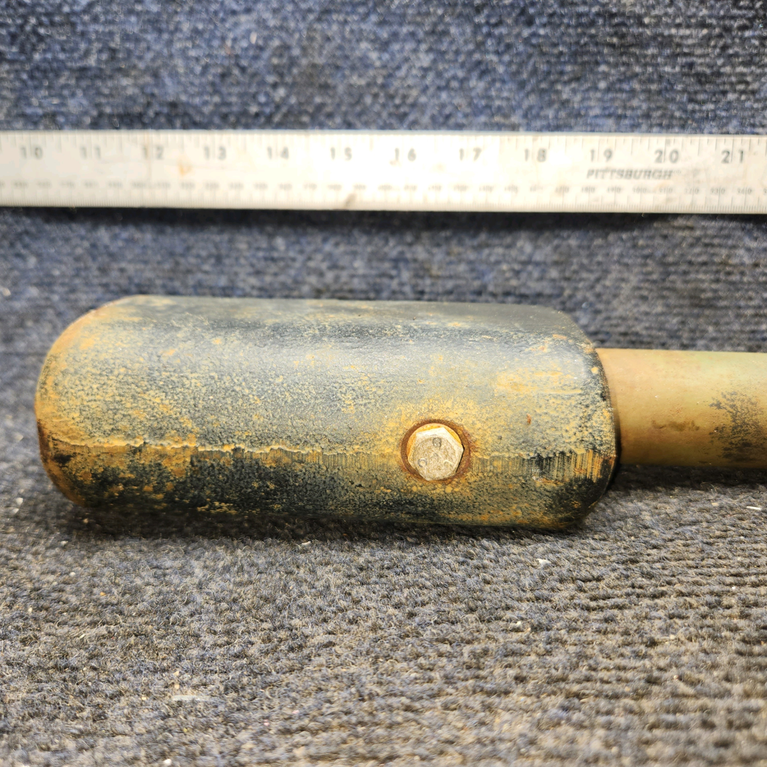 Used aircraft parts for sale, 99799-002 Piper PA-28-140 Stabilator Balance Weight Assembly