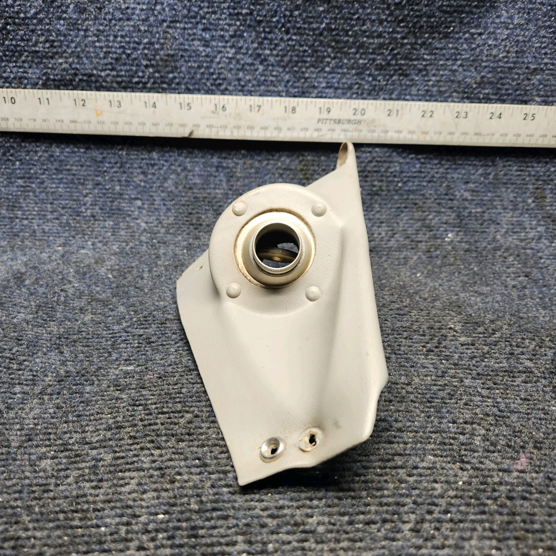 Used aircraft parts for sale, 169-534026-2 , B-2120-501 Beechcraft A23A Musketeer Custom III OUTLET RH ESCUTCHEON W/ WEMAC VENT