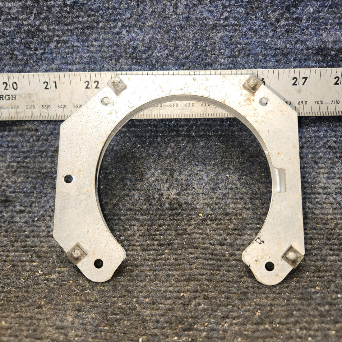 Used aircraft parts for sale, 0423542-6 cessna 150G Landing Light Bracket Assembly