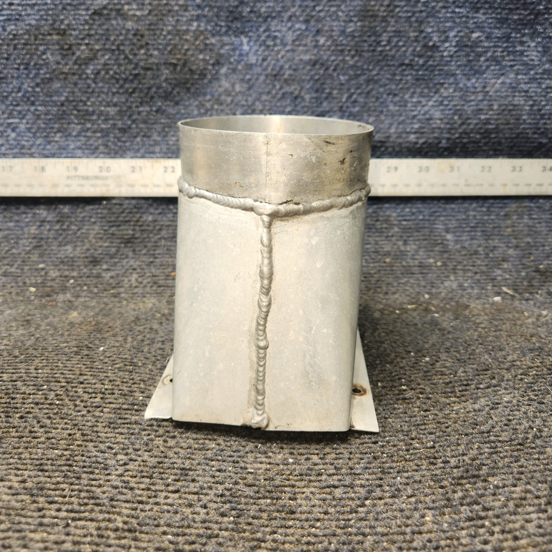 Used aircraft parts for sale, 62985-000 piper PA-28-181 Oil Radiator Adapter Assembly