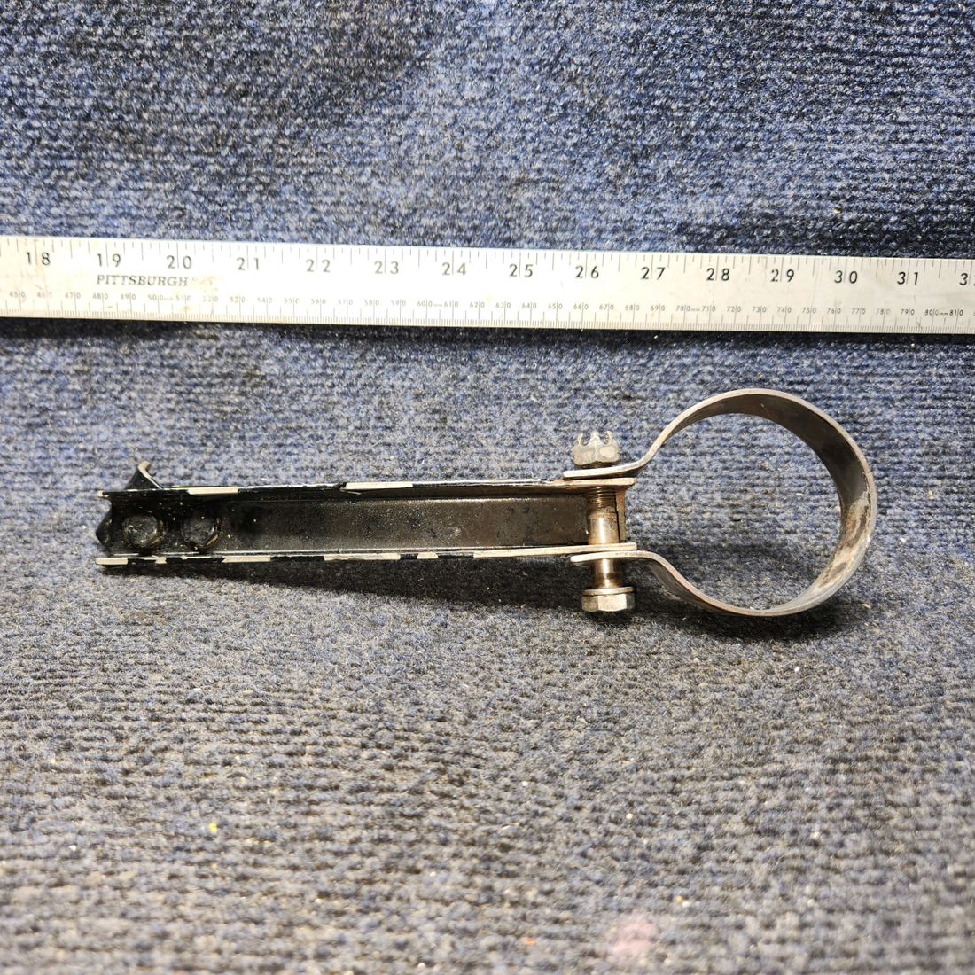 Used aircraft parts for sale, 96-950002-73 BEECHCRAFT 95-55B Exhaust Channel with Clamp - LH