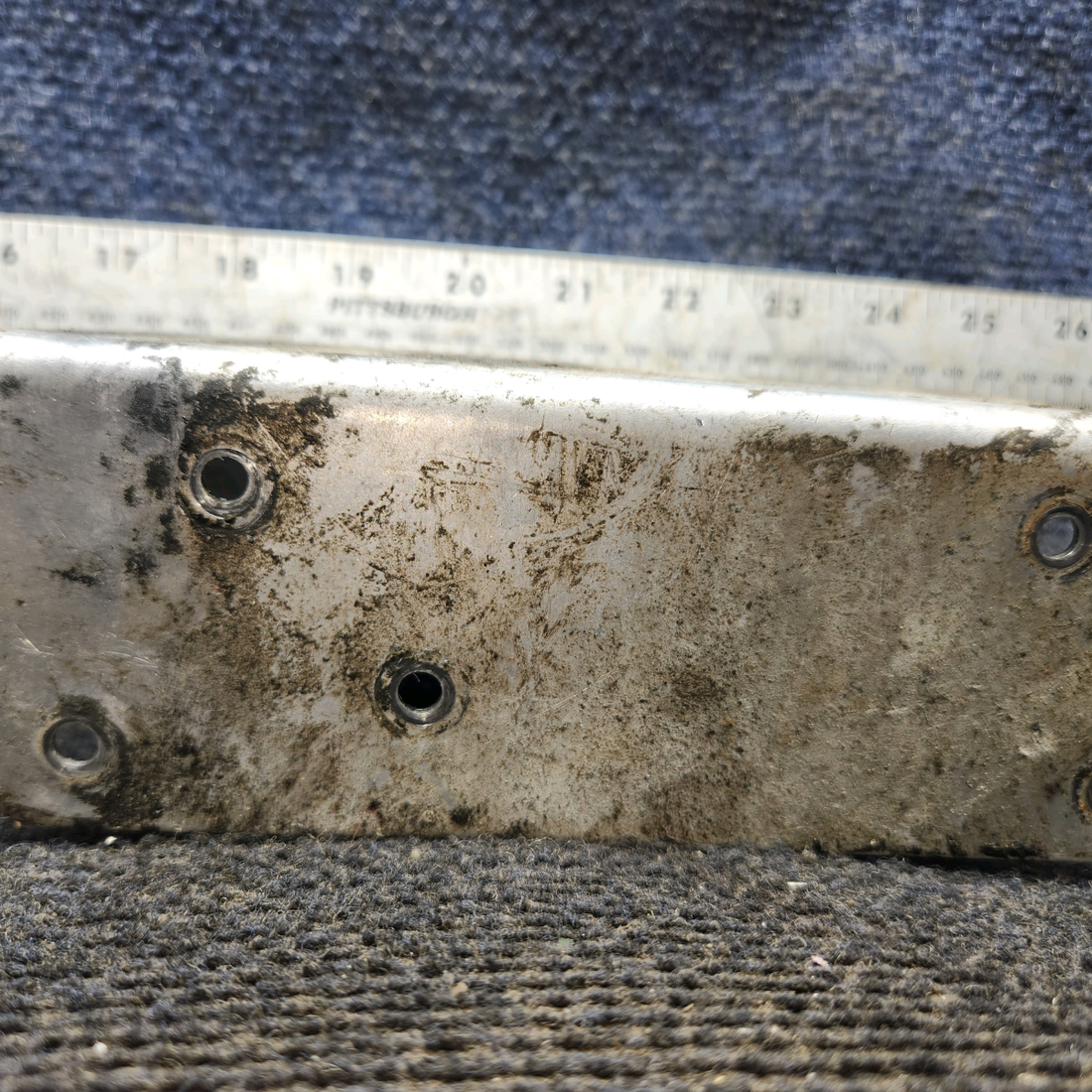 Used aircraft parts for sale, 0411286 cessna 150G Control Tee Bulkhead Stiffener