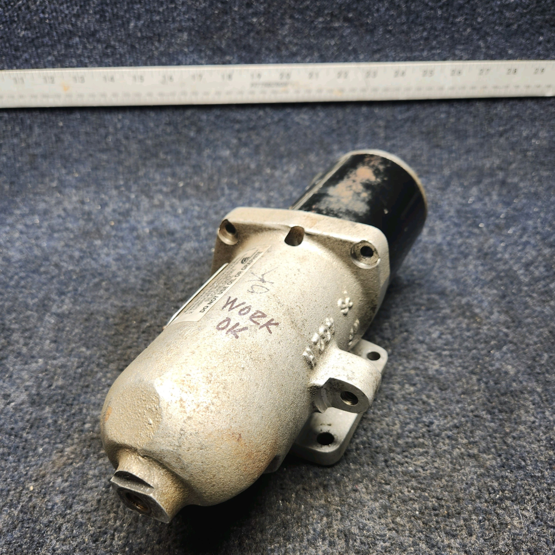 Used aircraft parts for sale, MHB-6016 ElectroSystems, Inc Texas Several MAGNA FLITE STARTER ASSEMBLY (VOLTS: 24)