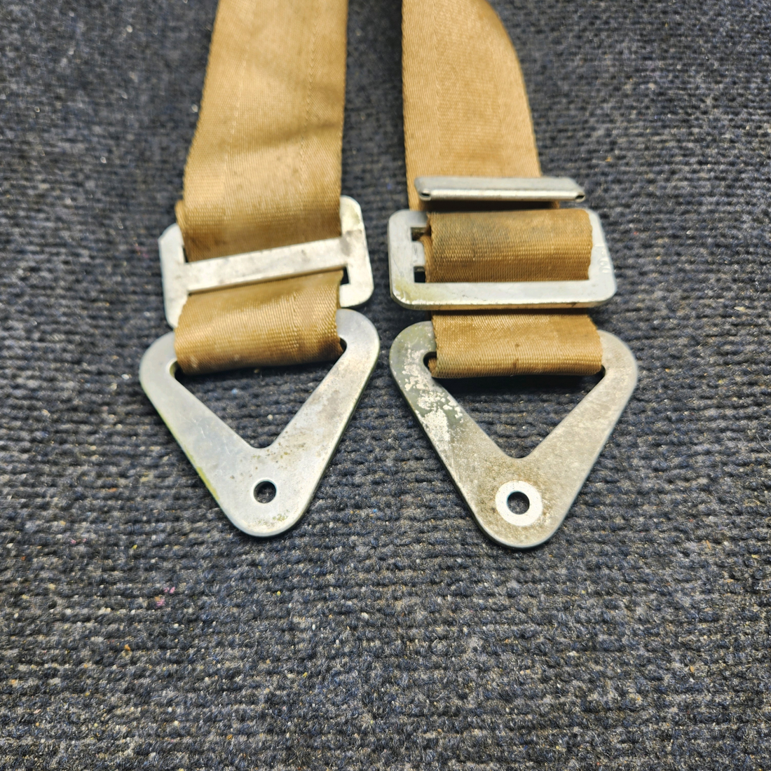 Used aircraft parts for sale, BE2006-1 Beechcraft A23A Musketeer Custom III SEAT BELT ASSEMBLY (BEIGE)