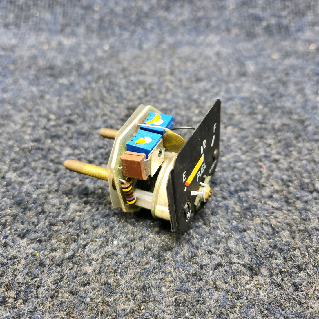 Used aircraft parts for sale, 5-01040 BEECHCRAFT F35 FUEL GAUGE INDICATOR 12 VOLTS