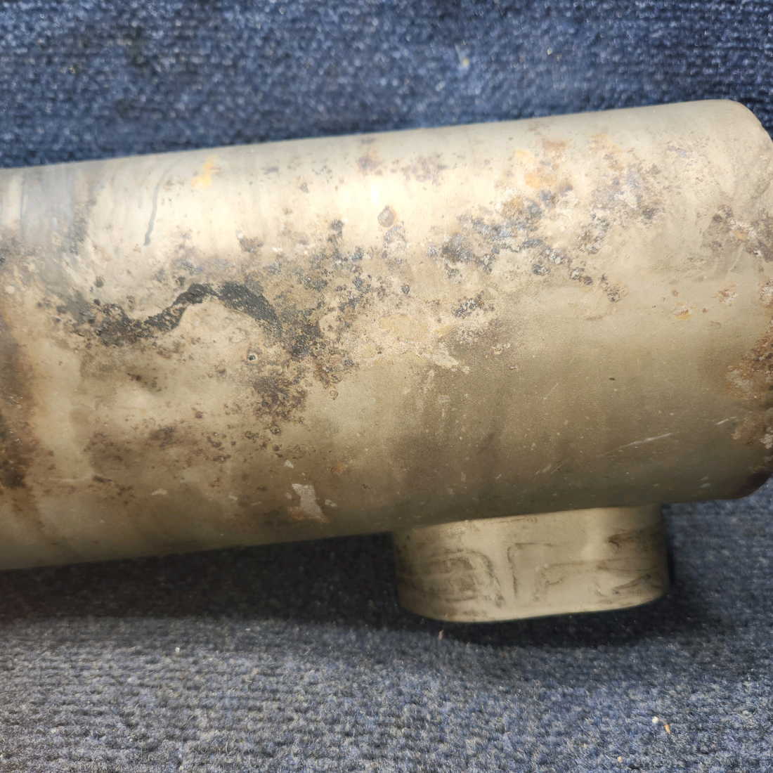 Used aircraft parts for sale, 099001-138 Beechcraft A24R Exhaust shroud