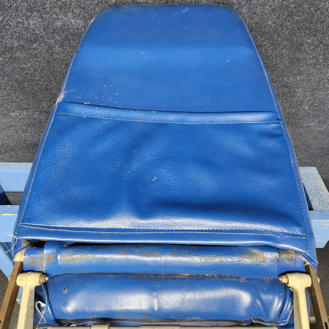 Used aircraft parts for sale, 0514142-1 cessna 172N Infinite Adjust Pilot Front Seat Assembly