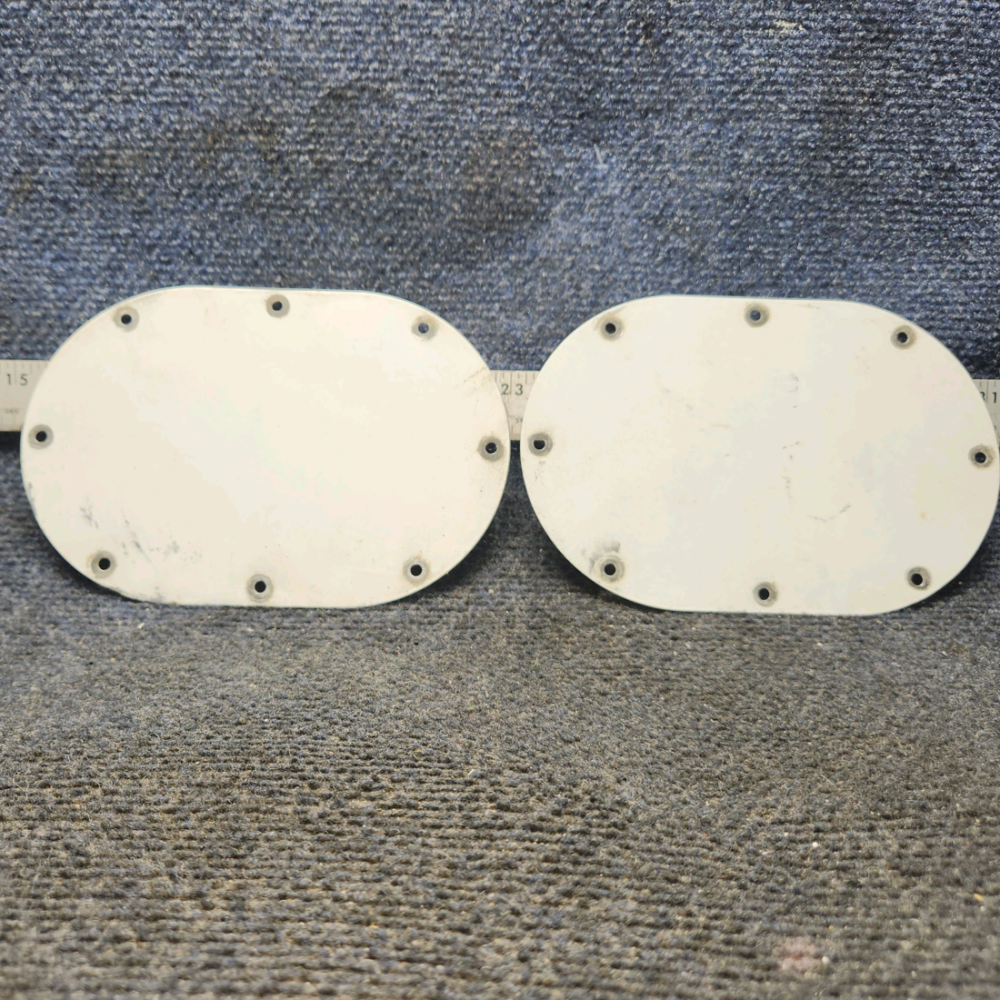 Used aircraft parts for sale, 62109-000 Piper PA28-161 Wing Access Hole Cover - Set of 2