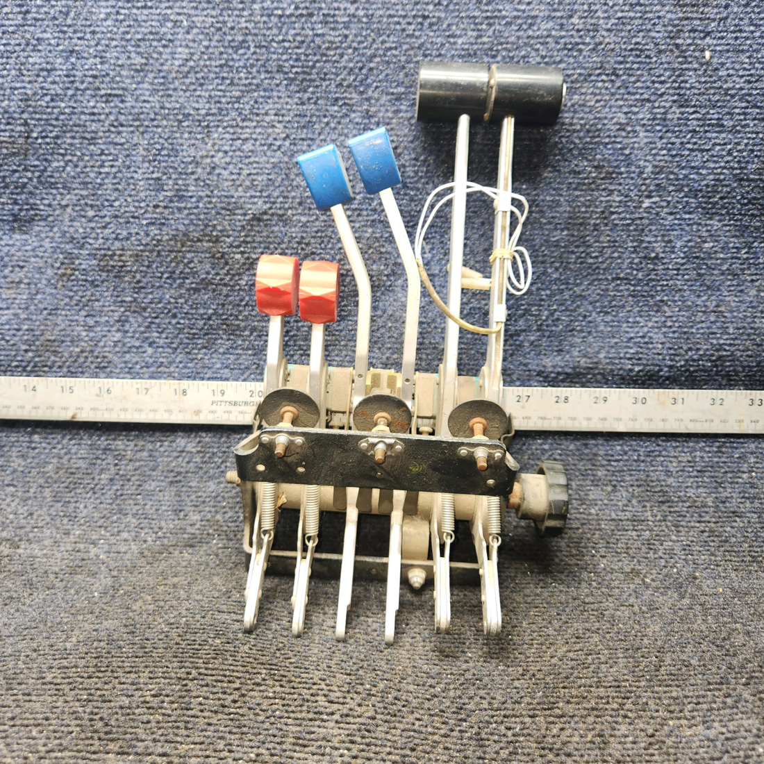 Used aircraft parts for sale, 50331-003 Piper Cheyenne II Control Pedestal / Quadrant Assembly with Switches