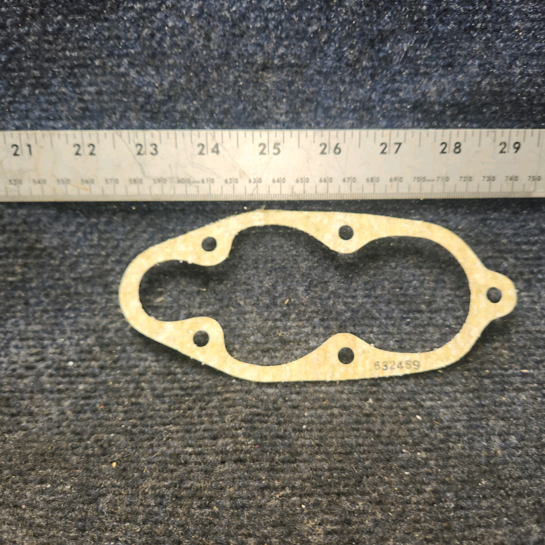 Used aircraft parts for sale, 632459 Continental Rocker Cover Gasket - Set of 12