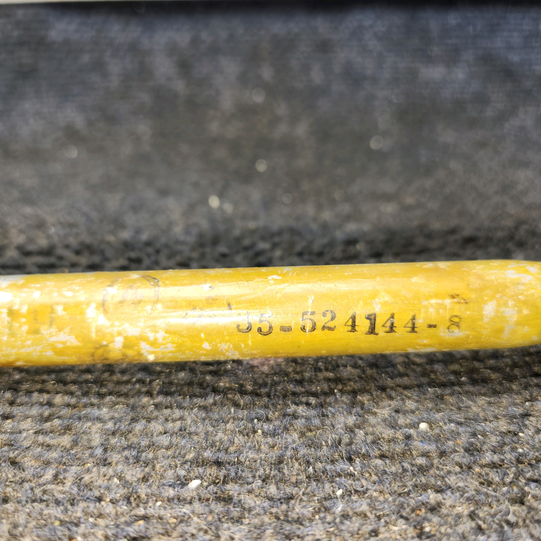 Used aircraft parts for sale, 35-524144-8 BEECHCRAFT F35 Rudder Pedal Tube