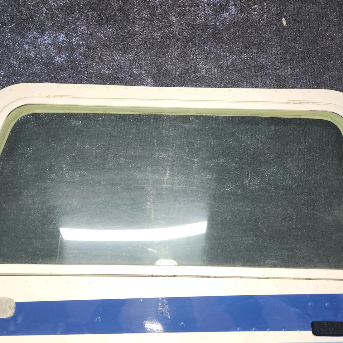 Used aircraft parts for sale, 0710620-207, C711051-7, S1483-2 Cessna 182G Cabin Door Structure with Window LH