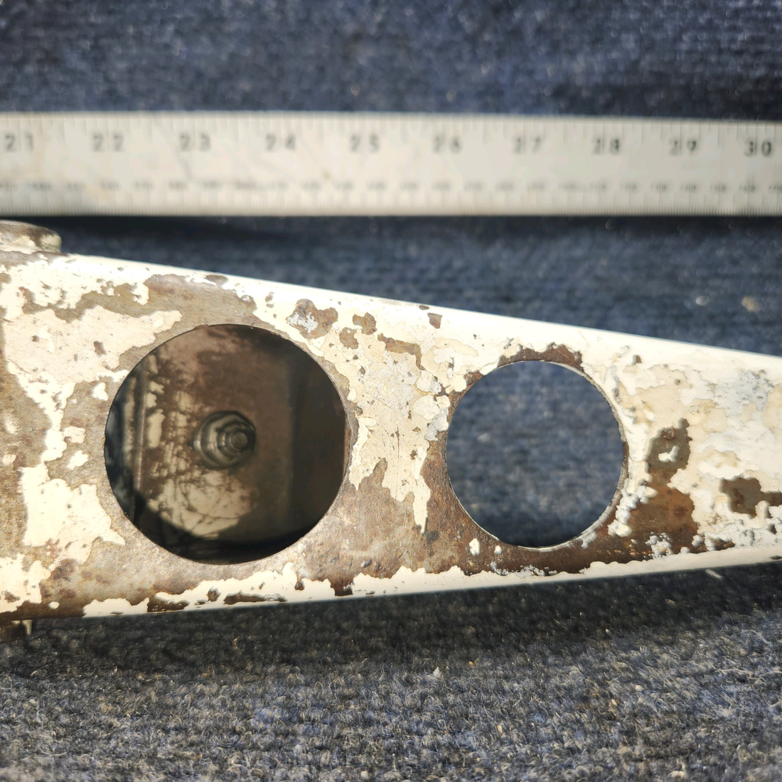 Used aircraft parts for sale, 63383-000 Piper PA28-140 Nose Gear Lower Torque Link Assembly