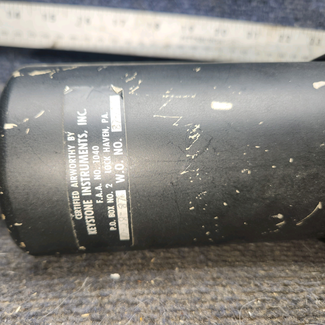 Used aircraft parts for sale, C661003-0506 R.C Allen 82A-11 cessna 172k Gyro Turn Coordinator – 12/24V
