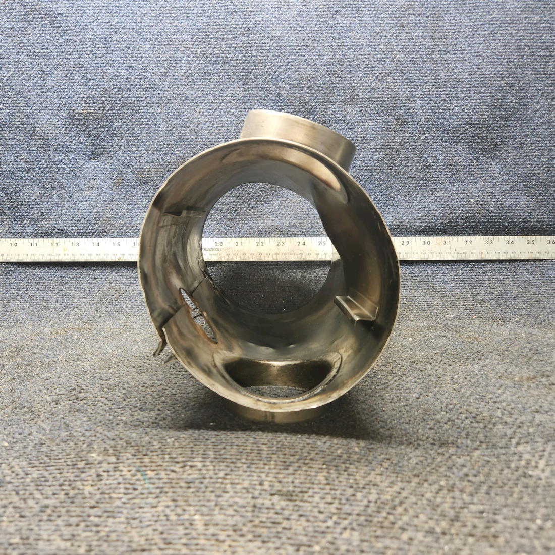 Used aircraft parts for sale, 0550176-37 Cessna 172E Shroud Assy Exhaust - LH