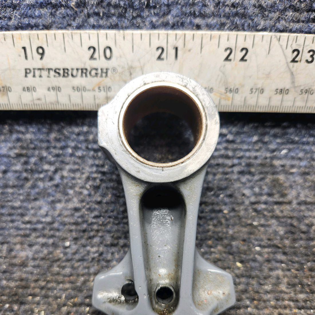 Used aircraft parts for sale, 35-524143-2 Beechcraft 35-33 Lower Rudder Pedal Arm - LH