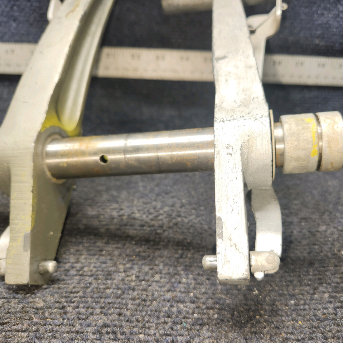 Used aircraft parts for sale, 95-524018-604 BEECHCRAFT 95-55B Pilot’s Side Rudder Pedal Assembly