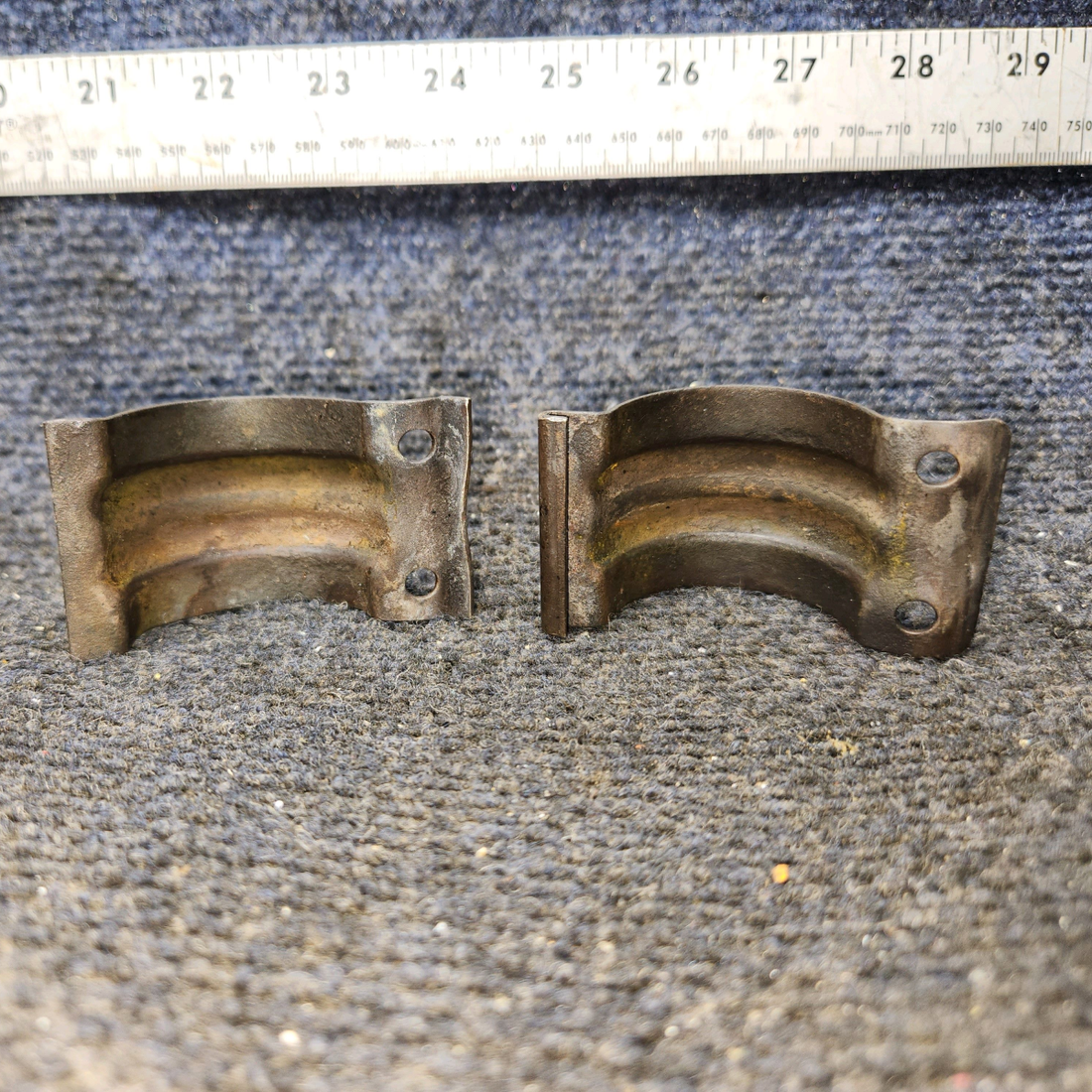 Used aircraft parts for sale, 0550176-50 Continental O-300-D Cessna 172 Exhaust Clamp Assy