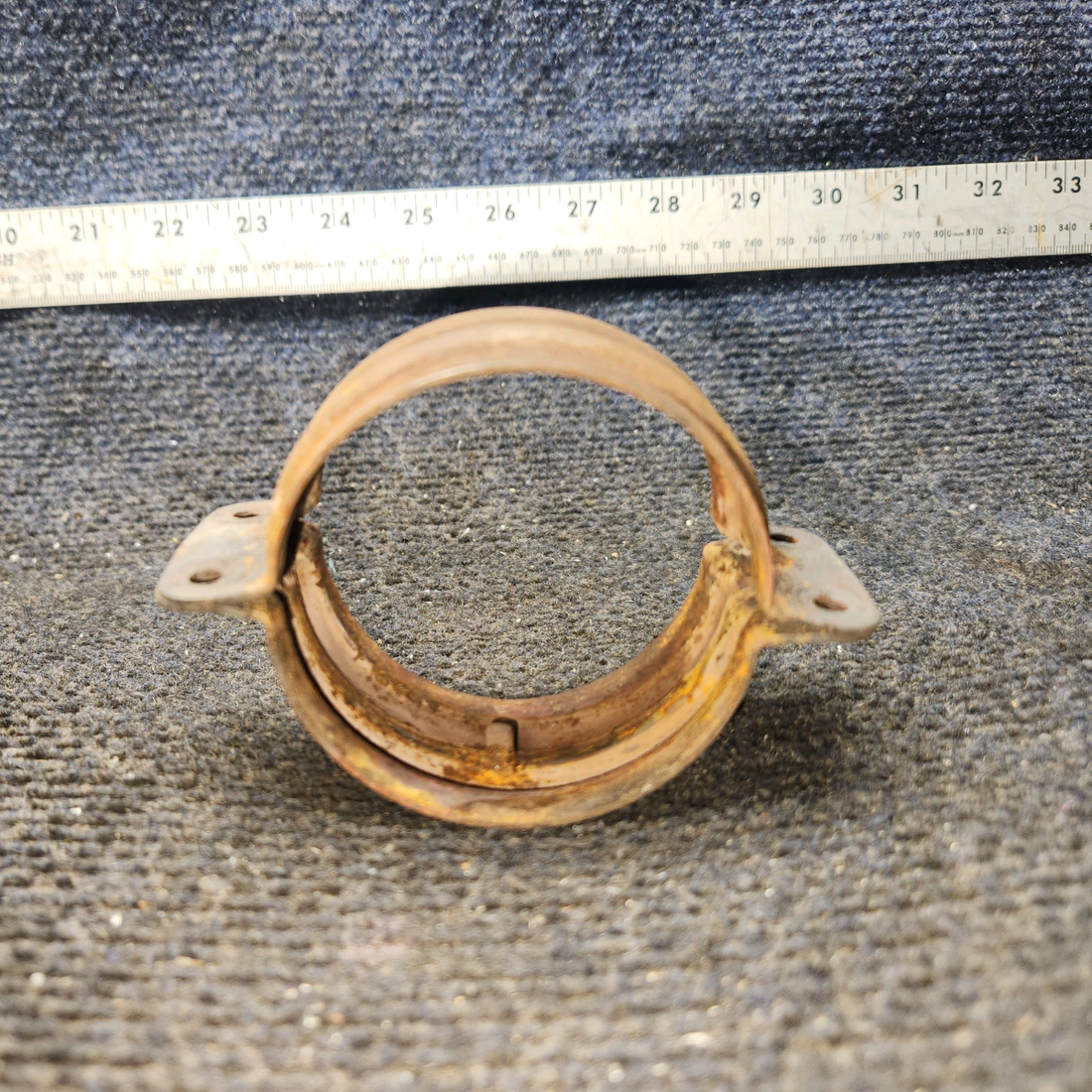 Used aircraft parts for sale, 0750161-25 Cessna 182G Exhaust Clamp