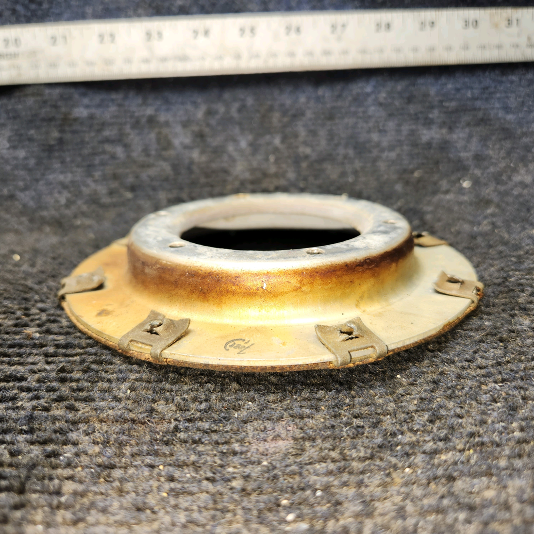 Used aircraft parts for sale, 0523529-1 Cessna 172E Fuel Tank Adapter Assembly
