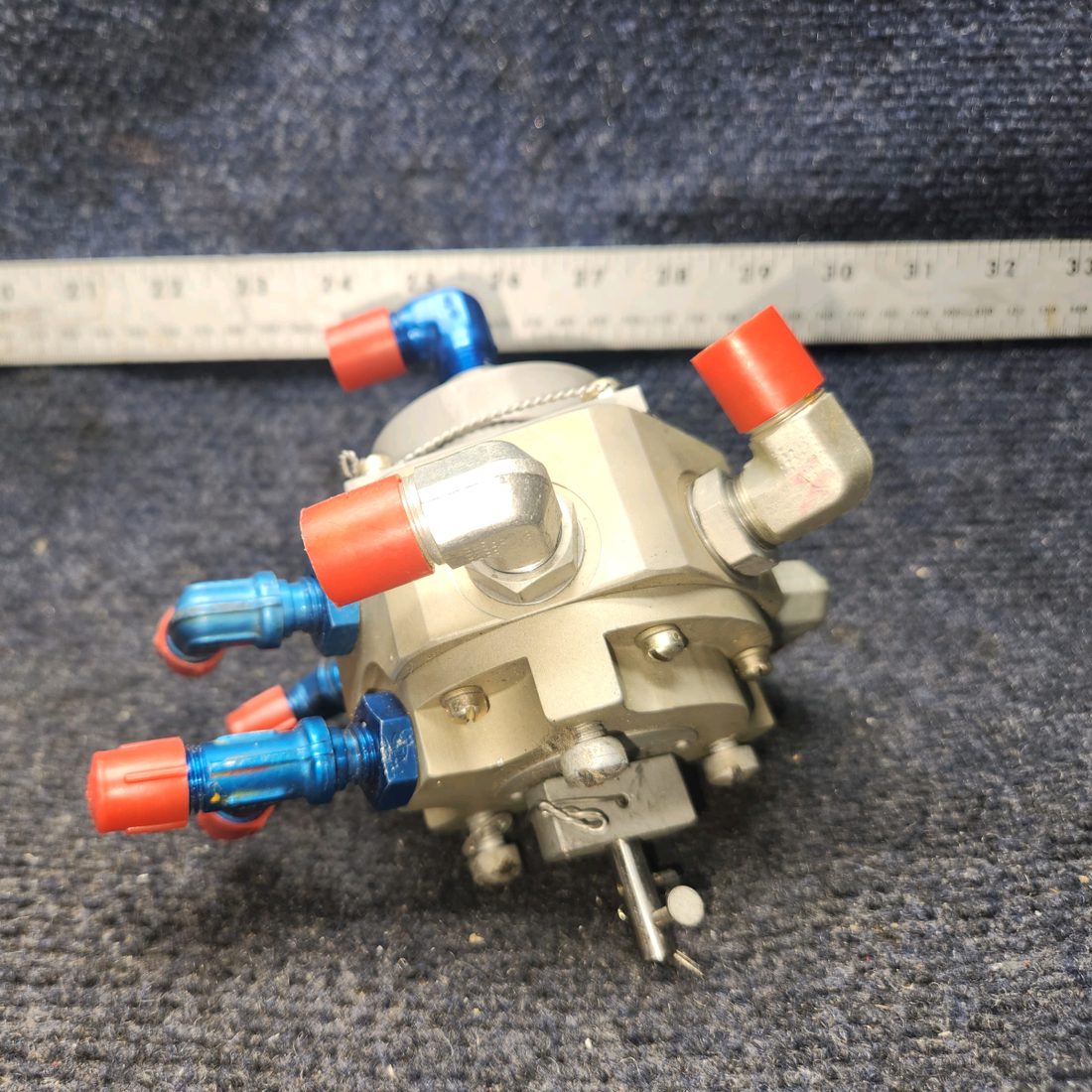 Used aircraft parts for sale, HE825-2 BEECHCRAFT 95-55B Fuel Selector Assy - LH