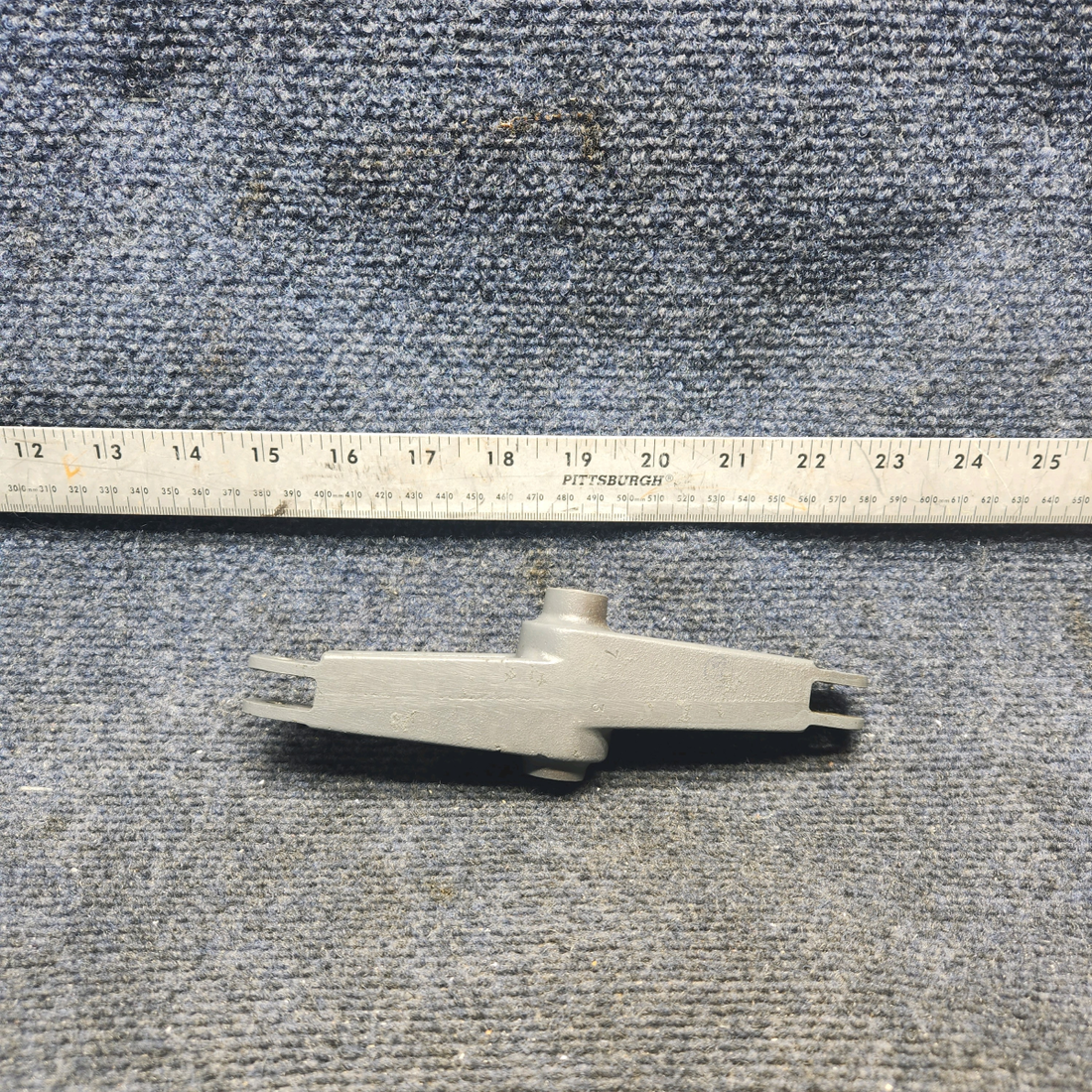Used aircraft parts for sale, 169-524053-1 Beechcraft A23A Musketeer Custom III RUDDER PEDAL BELLCRANK ASSEMBLY