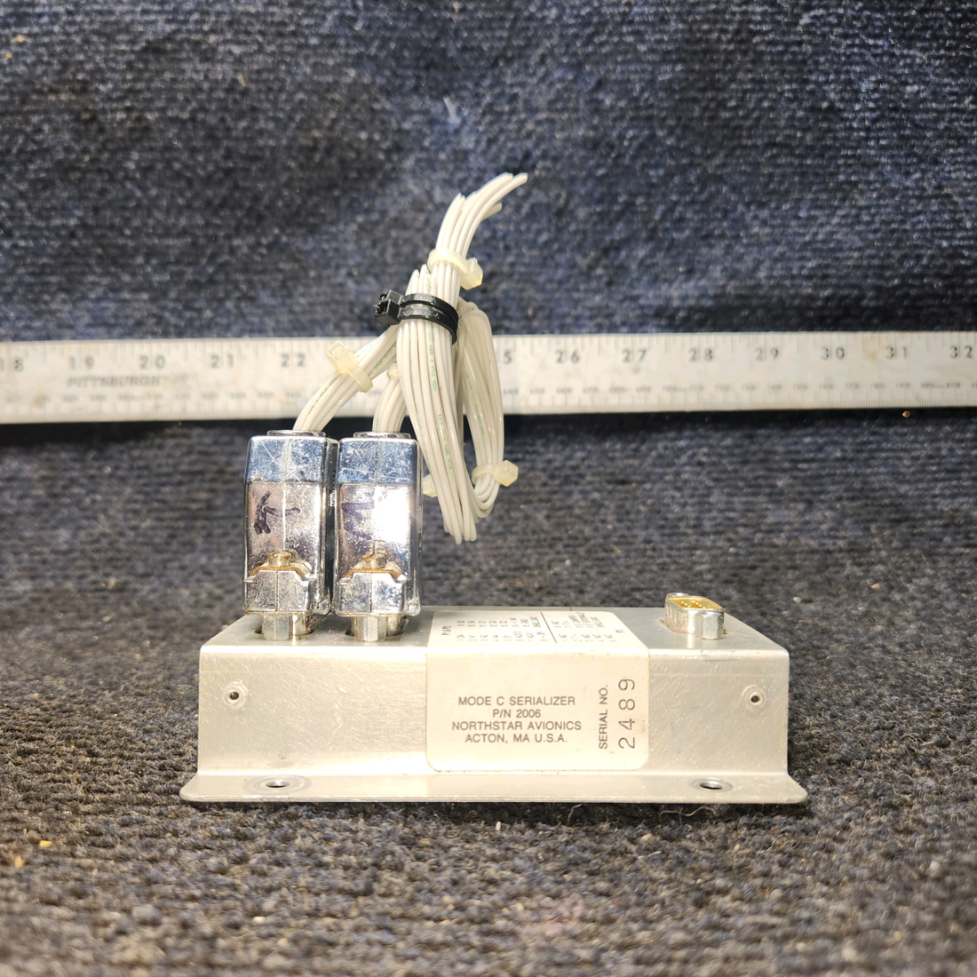 Used aircraft parts for sale, 3230008-3 Icarus Instuments Mooney M20J Mode C Serializer