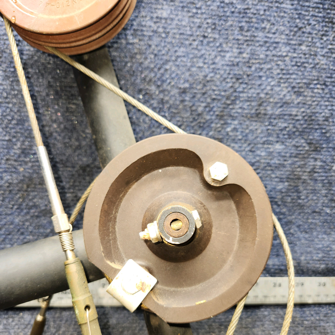 Used aircraft parts for sale, 0511782-16 Cessna 172F Weld Control “Y” Yoke