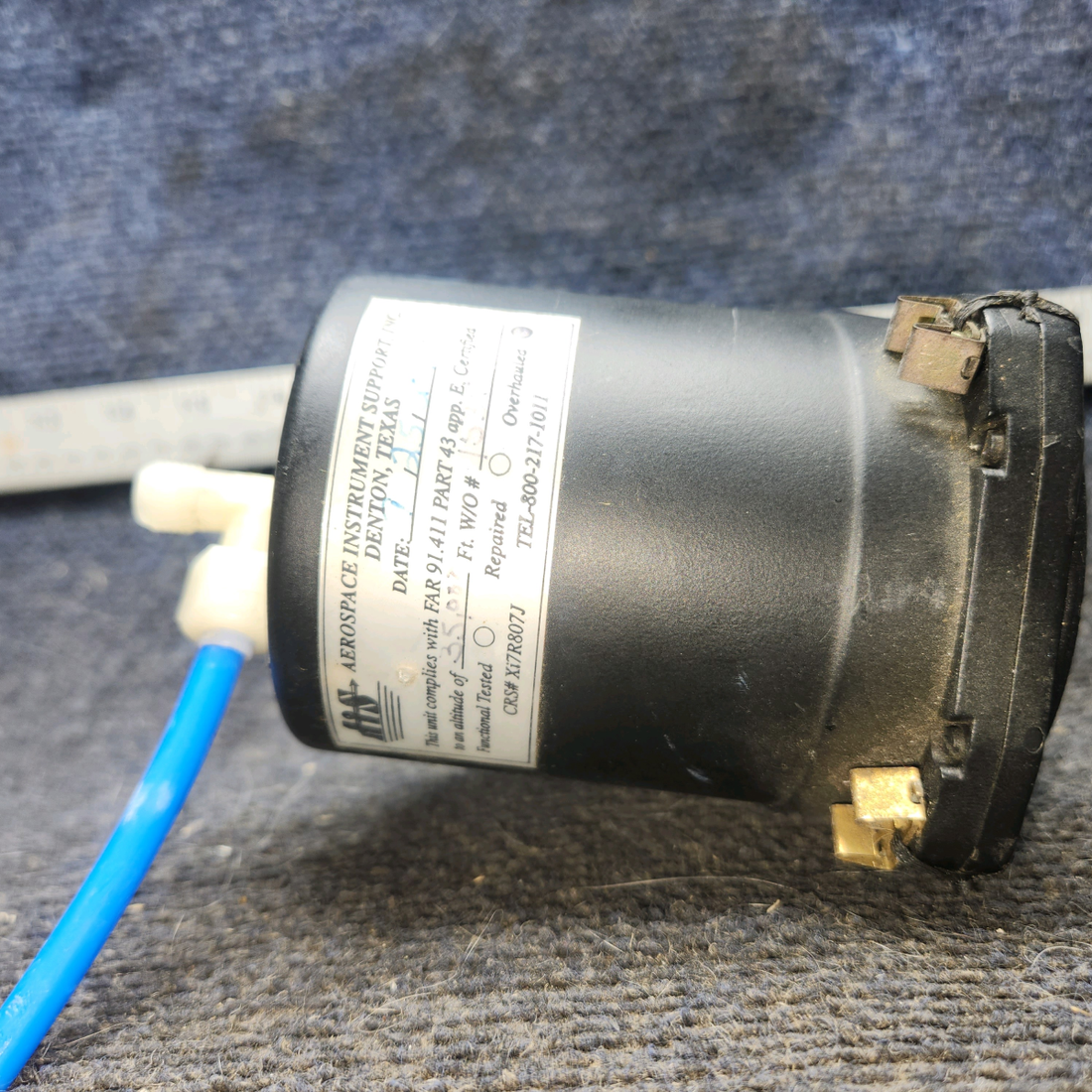 Used aircraft parts for sale, 5934PA-1 United Instruments cessna 172k Altimeter Indicator – Code A.78