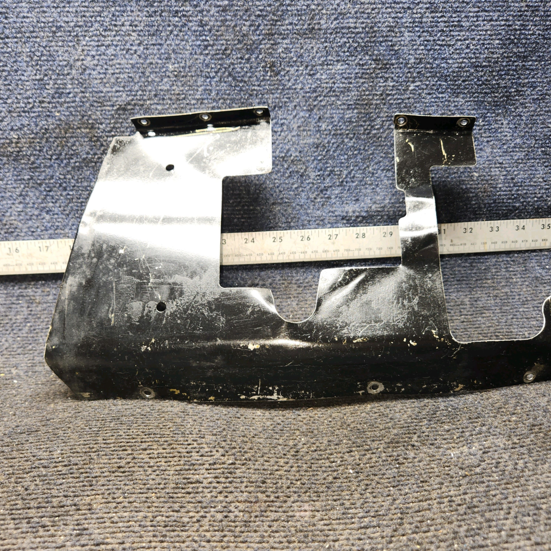 Used aircraft parts for sale, 0513057-1 Cessna 172E Rudder Bar Shield LH