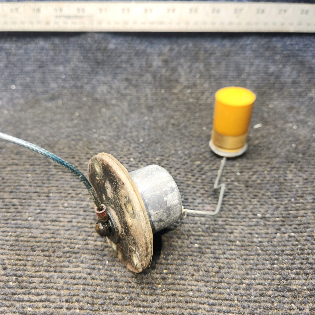 Used aircraft parts for sale, 0523557-1 Cessna 172E Fuel Level Transmitter (Core)