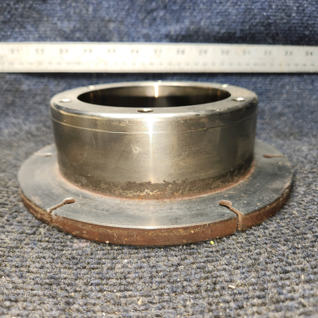 Used aircraft parts for sale, RA164-21600 Rapco Inc. Piper PA32RT-300 Slotted Brake Disc (0.428")