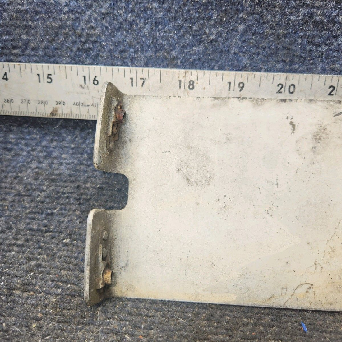 Used aircraft parts for sale, 37880-002 piper PA-28-181 Wheel Fairing Bracket Assembly - LH