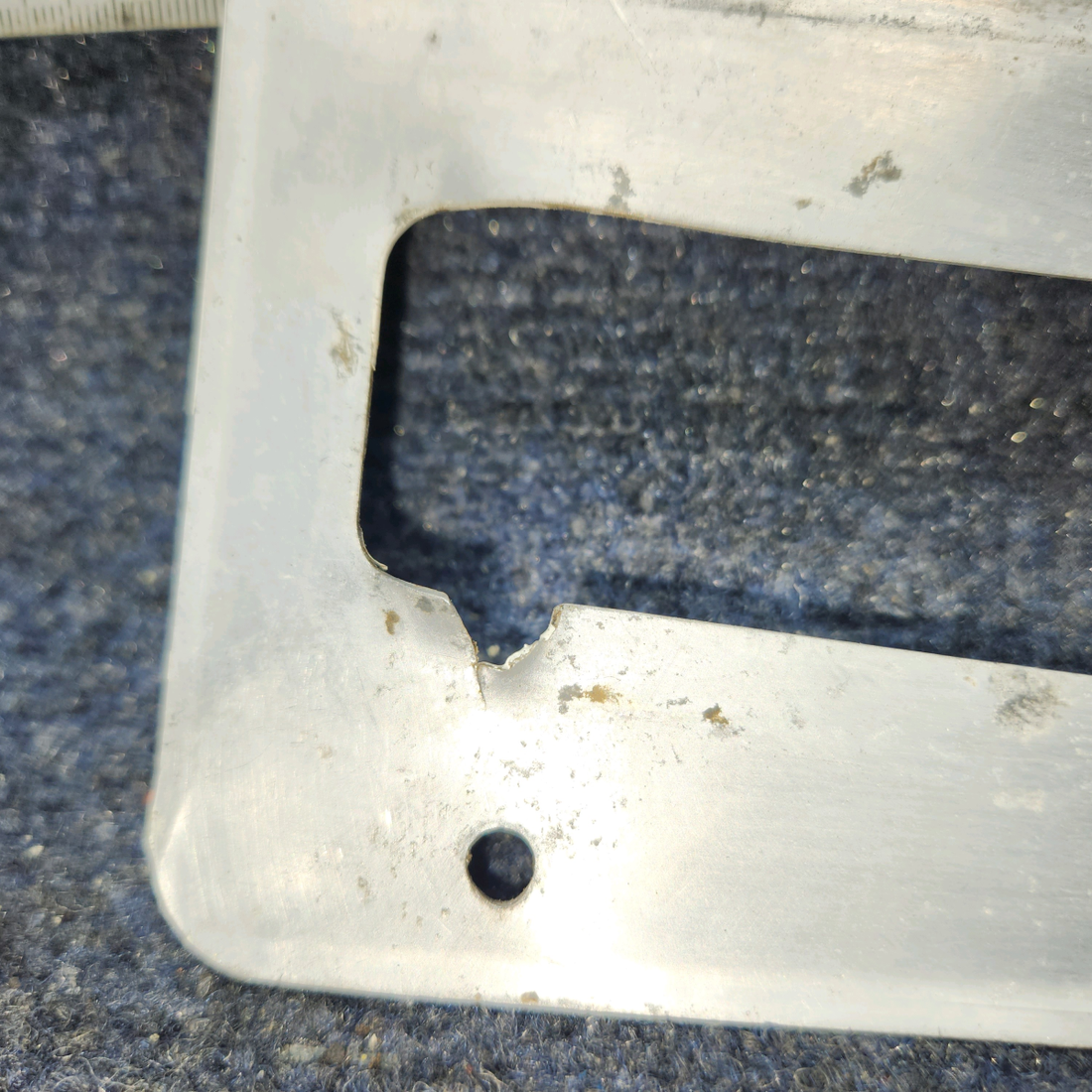 Used aircraft parts for sale, 0441024-1 Cessna C-150J Main Landing Gear Fillet Plate LH