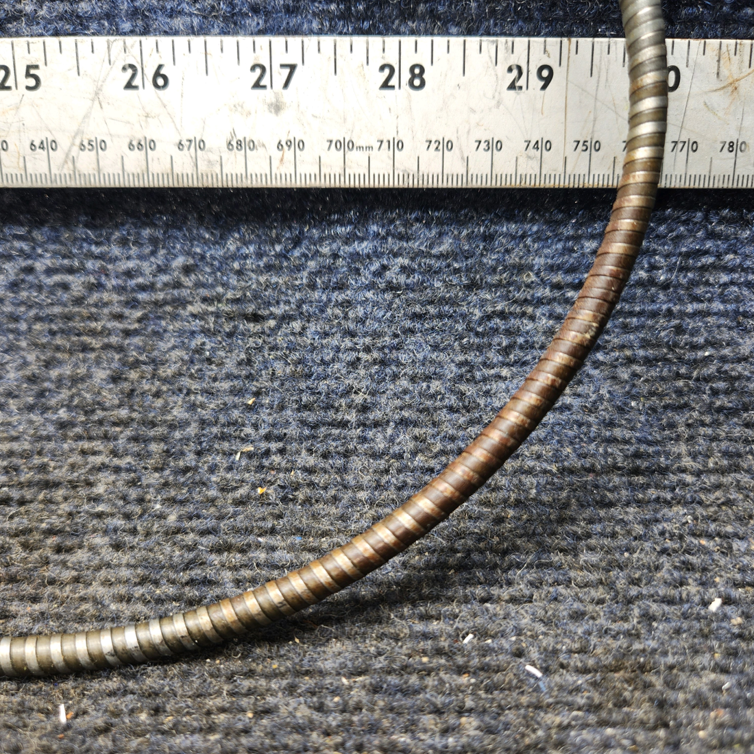 Used aircraft parts for sale, 51363-1 Cessna 172F Shaft Tachometer Control Cable (32”)