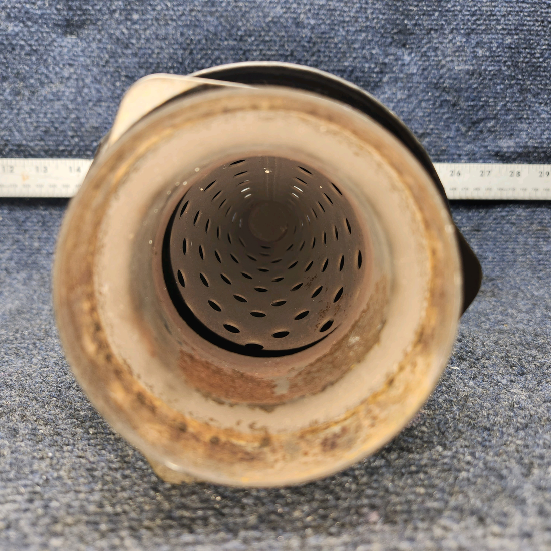 Used aircraft parts for sale, 701-20 Beechcraft F33A EXHAUST MUFFLER WITHOUT SHIELD