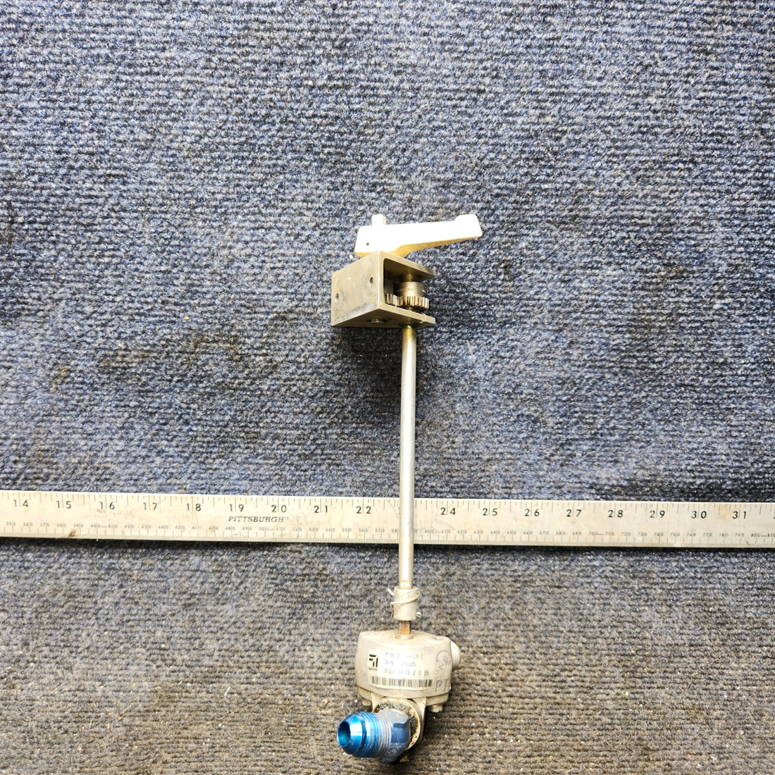 Used aircraft parts for sale, 0716607-1, 0716613-1, 0716612-201 Cessna 182G Fuel Selector Valve Assembly