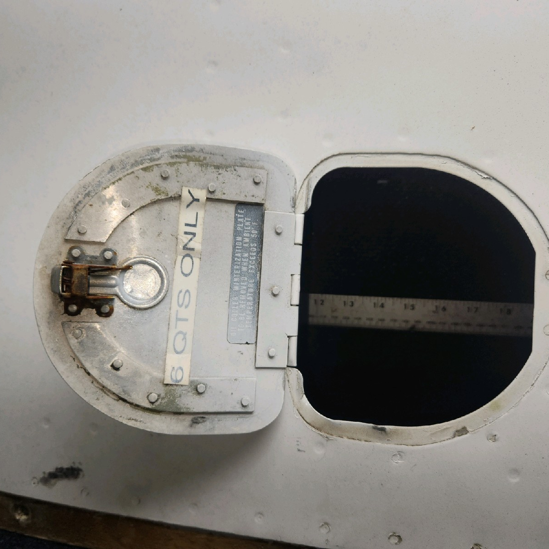 Used aircraft parts for sale, 37207-101 piper pa34-200t Cowl Top Panel Assembly