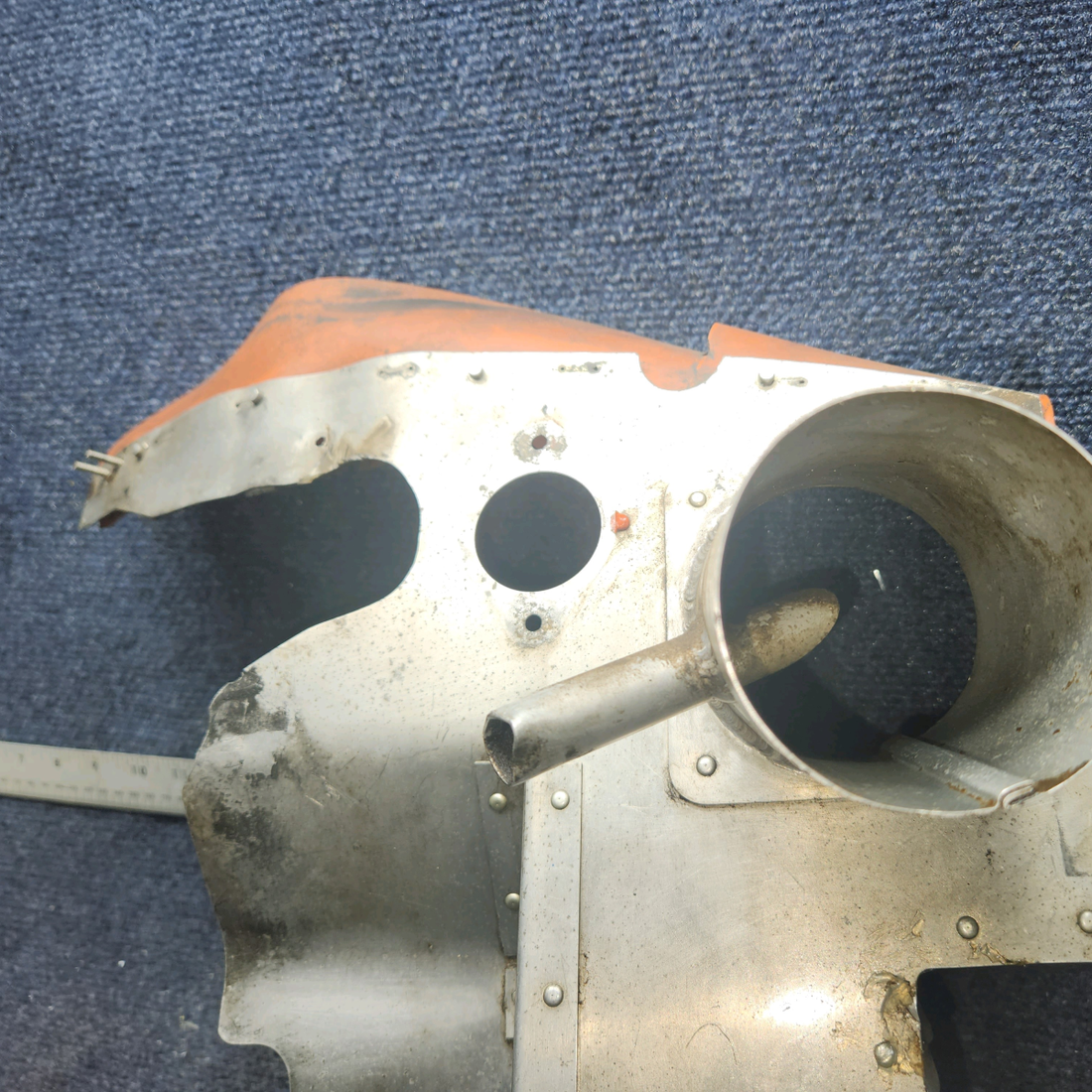Used aircraft parts for sale, 66677-000 Lycoming O-320 Piper PA28-140 Engine Baffle - RH