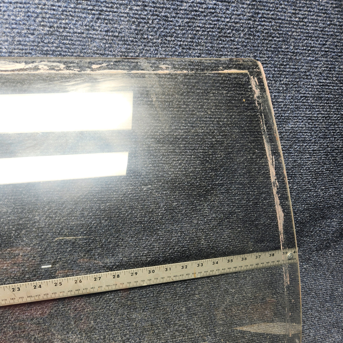 Used aircraft parts for sale, 340285-033 Mooney M20K REAR WINDOW LH TINT